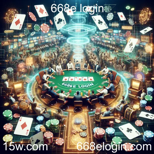 Explore os Melhores Jogos de Poker no 668e Login